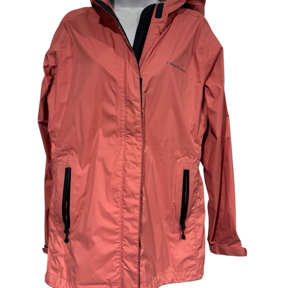 Vineyard Vines Women's Coral Rain Jacket